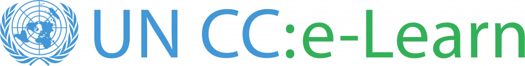 ONU, La Organización de las Naciones Unidas y La Asociación para el Aprendizaje sobre el Cambio Climático, la UN CC e-Learn