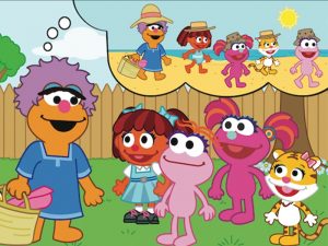 Plaza Sésamo ¡Juguemos y Crezcamos Juntos! - Cuentos - Cómic: Día de playa