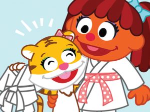 Plaza Sésamo ¡Juguemos y Crezcamos Juntos! - Cuentos - Cómic: El uniforme de karate